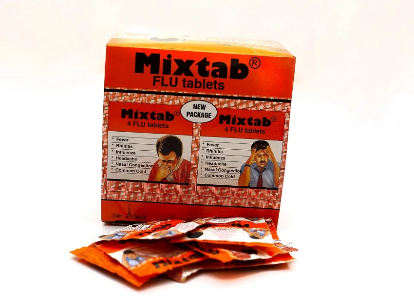 Mixtab product packaging