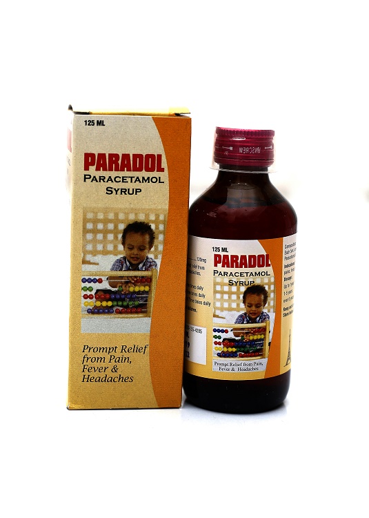 Paradol product packaging